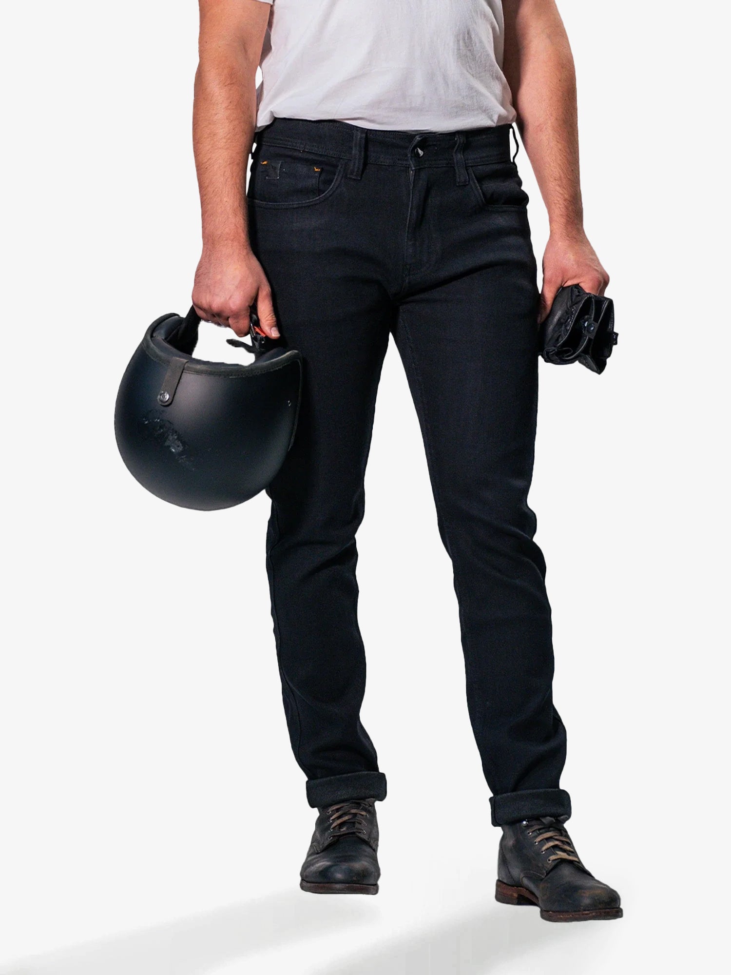 Bike Mens Slim Fit Motorcycle Jeans Roadskin Tyrian Motorcycle