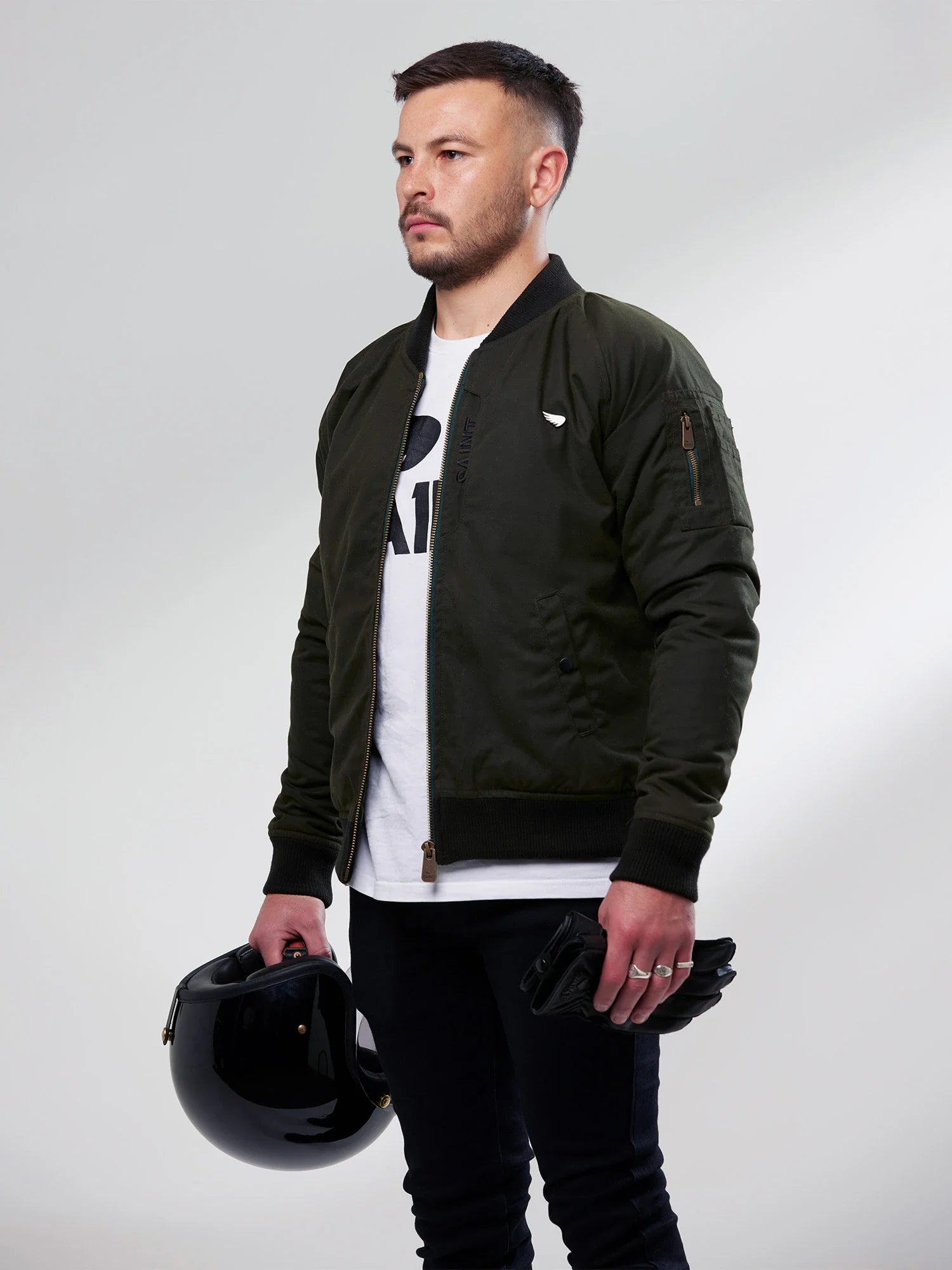 Armoured Bomber Jacket - SA1NT Australia
