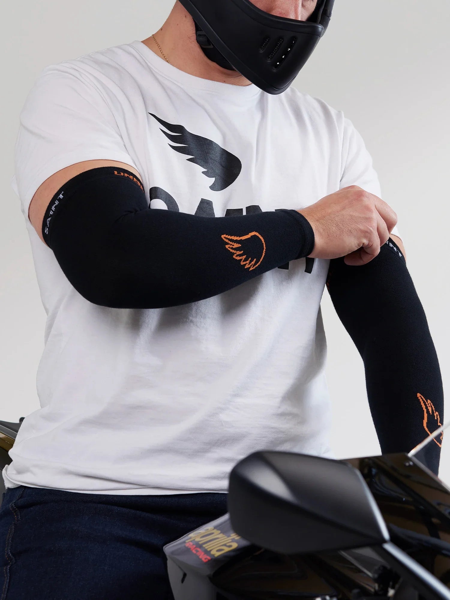 Moto Compression Arm Sleeve - SA1NT