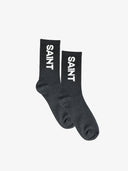 🎁 SA1NT Bamboo Crew Socks | 1 Pack | Black - SA1NT