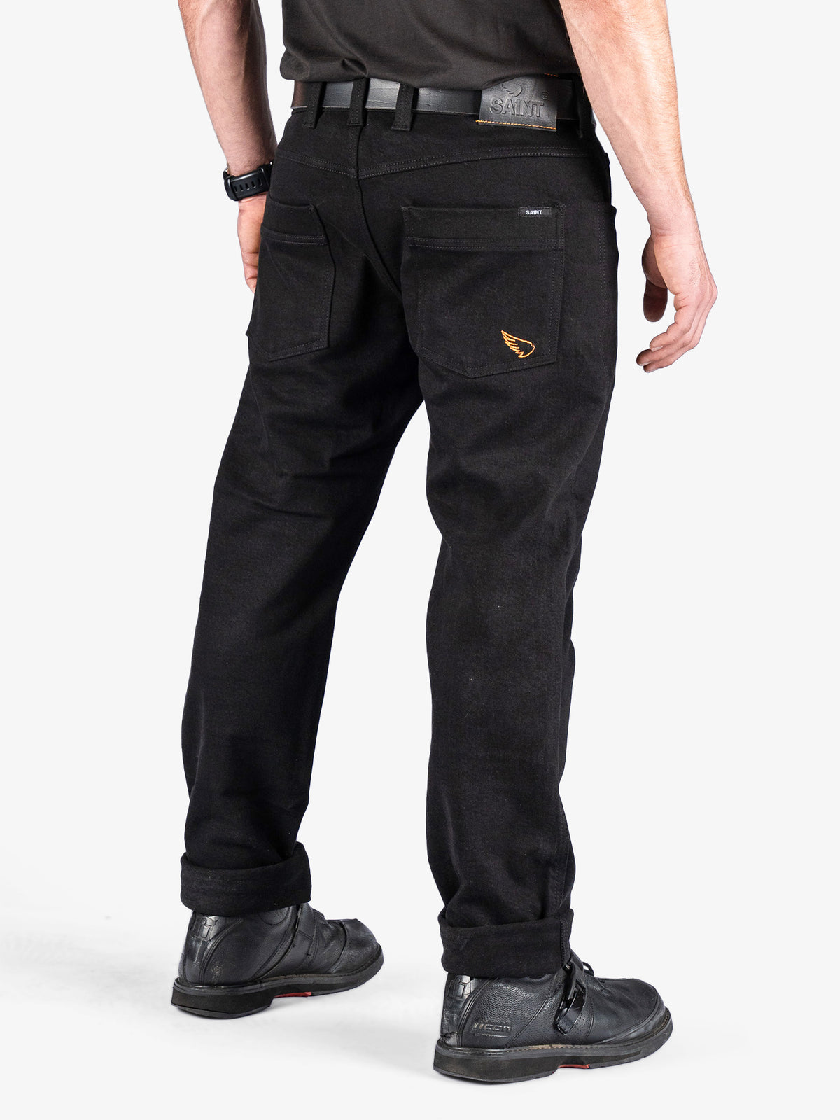 Coretec Cut Unbreakable Coretec 14oz Straight Jeans | Armour Included – SA1NT