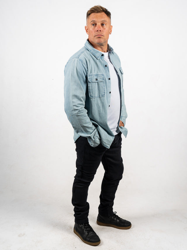 Extra Bleach Denim Shirt