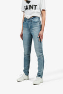 Women's Unbreakable Coretec 12oz Skinny Jeans | Bleached | Armours Included