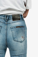 Women's Unbreakable Coretec 12oz Skinny Jeans | Bleached | Armours Included - SA1NT