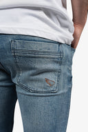 Unbreakable 12oz Coretec Slim Jeans | Bleached | Armours Included - SA1NT