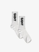 🎁 SA1NT Bamboo Crew Socks | 1 Pack | White - SA1NT