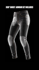 Women's Unbreakable Coretec 12oz Skinny Jeans | Bleached | Armours Included - SA1NT