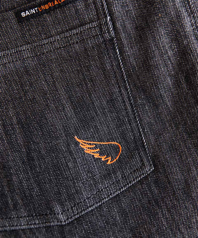 Unbreakable Slim Jeans - Gravel Black - SA1NT