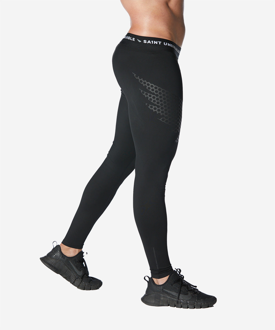 SA1NT Layers - Men's Wing Print Compression Tight - SA1NT